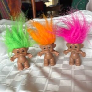 Set of Vintage 1st Edition Trolls